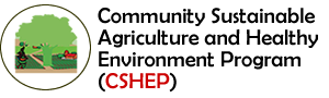 Community Sustainable Agriculture and Healthy Enviroment Program (CSHEP) Logo
